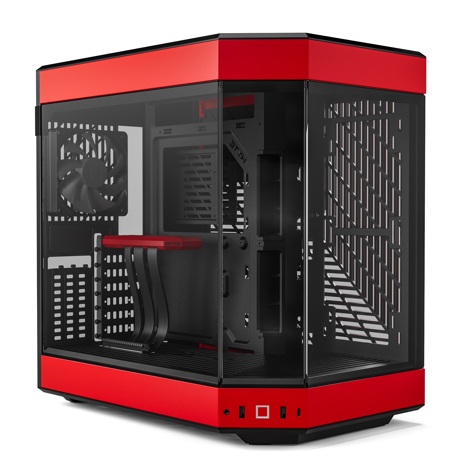 CS-HYTE-Y60-BR Y60 CASE BLACK / RED