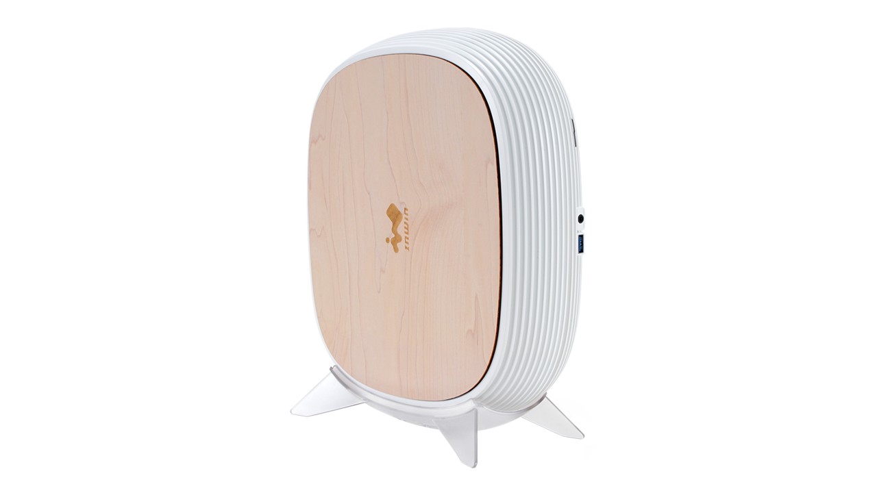 B1PW MINI ITX CASE W/200W GOLD PURE WHITE