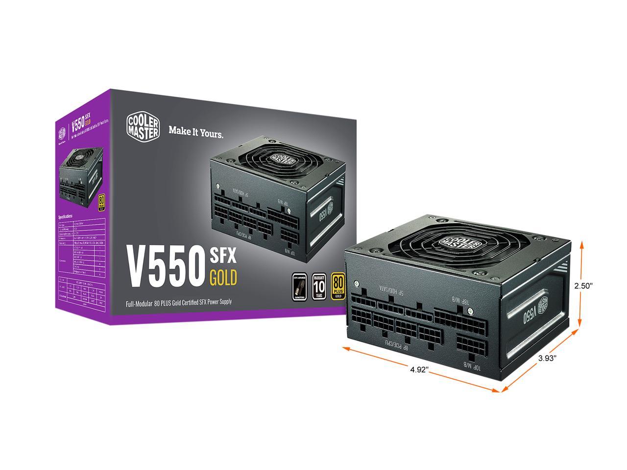 V550 SFX GOLD 550W FULL MODULAR