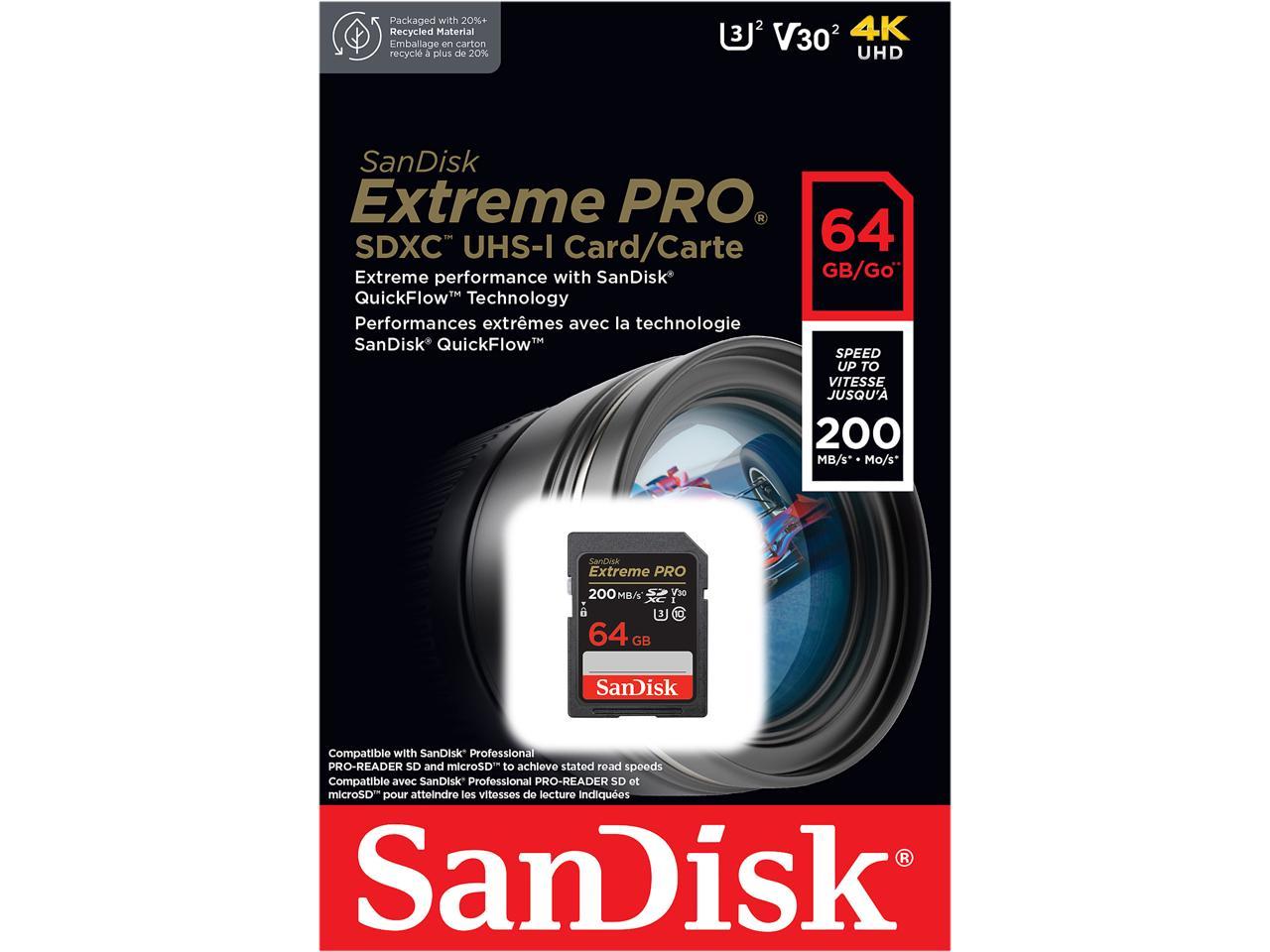 64GB SD EXTREME PRO