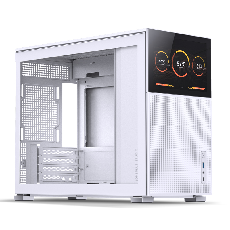 D31 M-ATX MESH + SCREEN VERSION WHITE