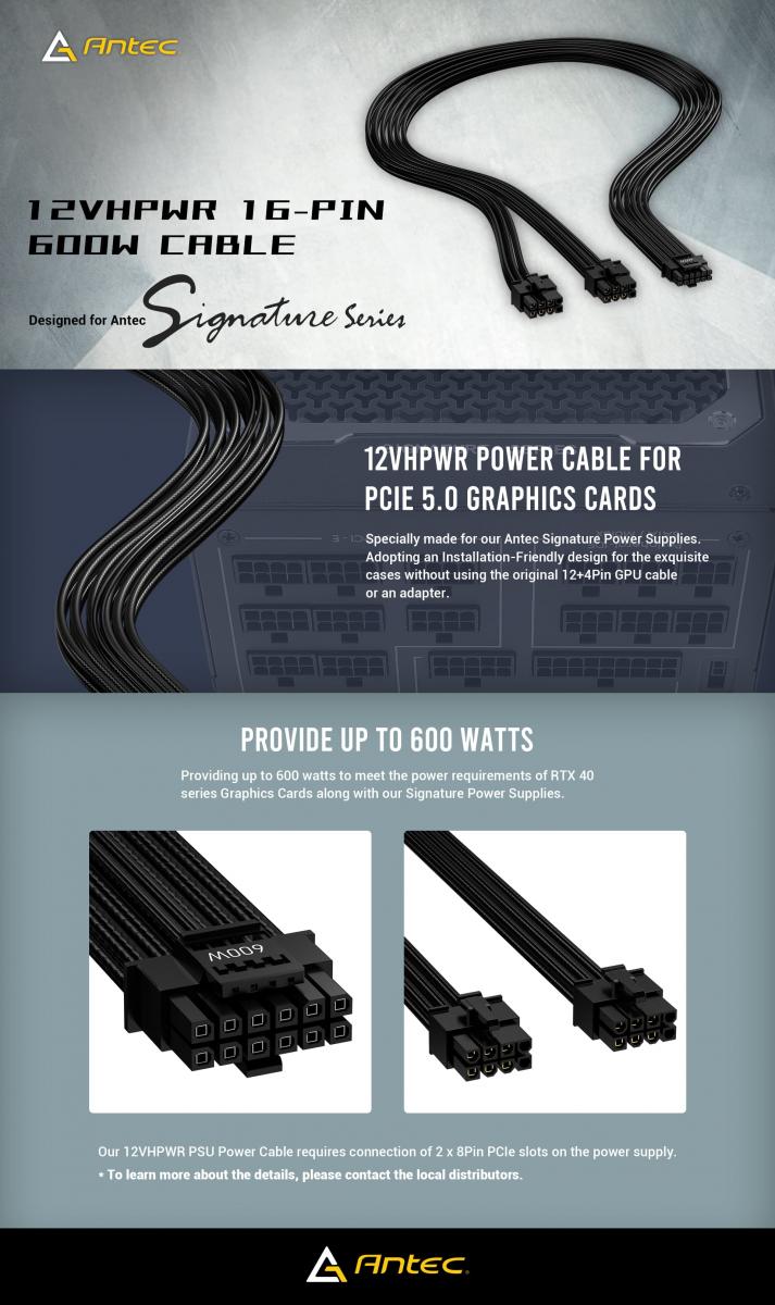 PCIE GEN 5 CABLE FOR SIGNATURE SERIES