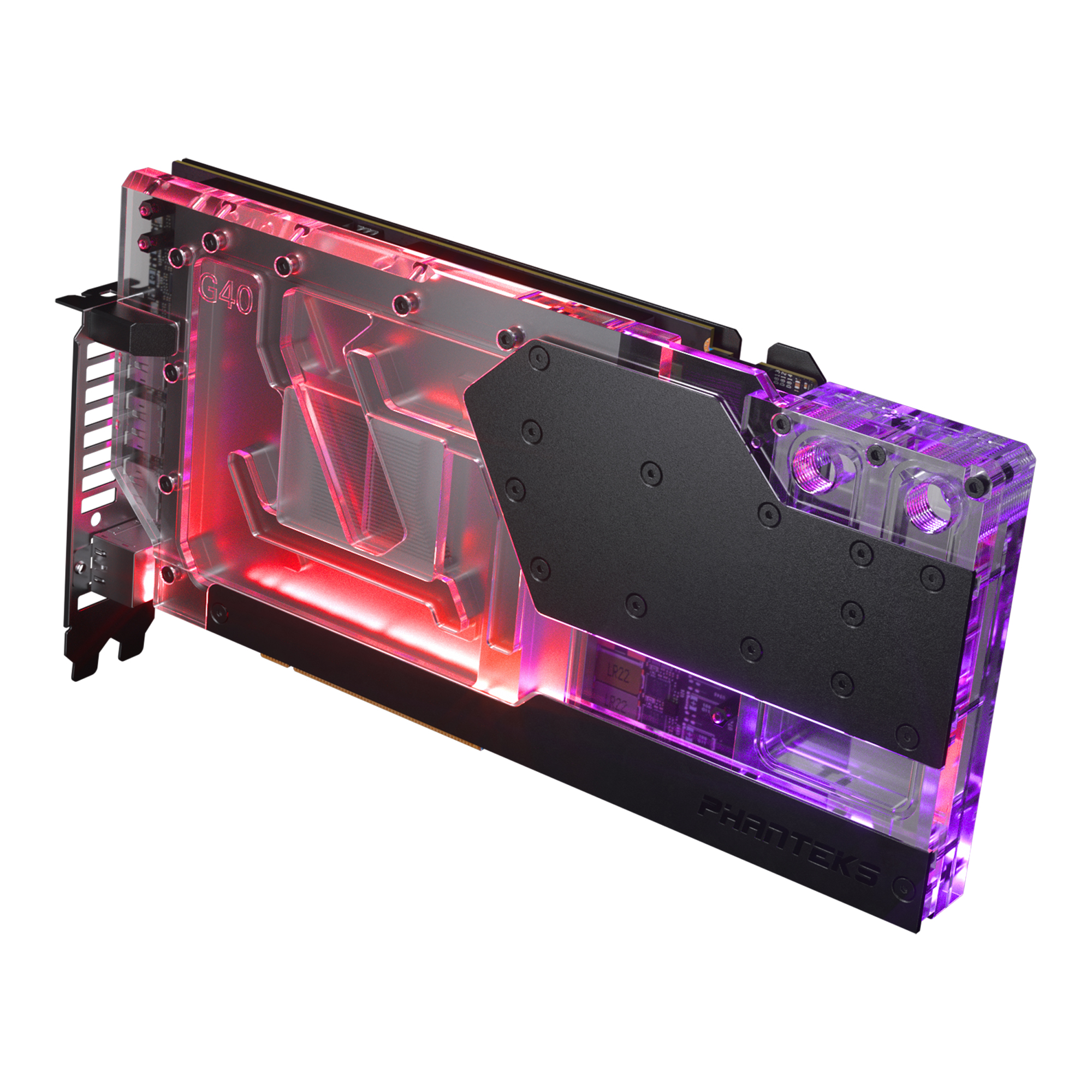 GLACIER G4080 GPU BLOCK FOR ASUS ROG STRIX/TUF BK