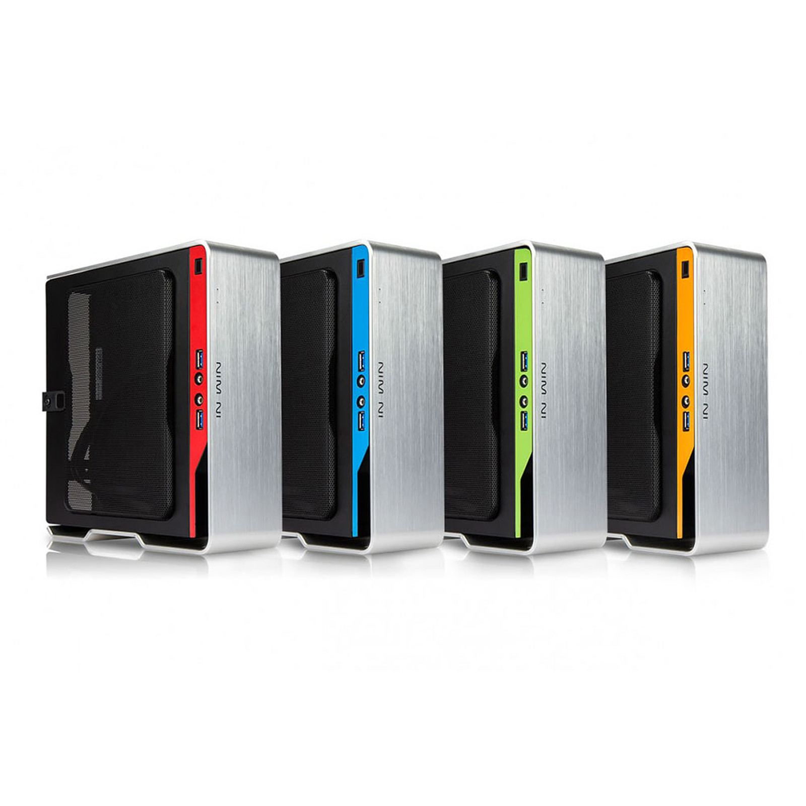 IN WIN CHOPIN M-ATX ITX CASE W/200W P.S & USB3.2 thumbnail 2