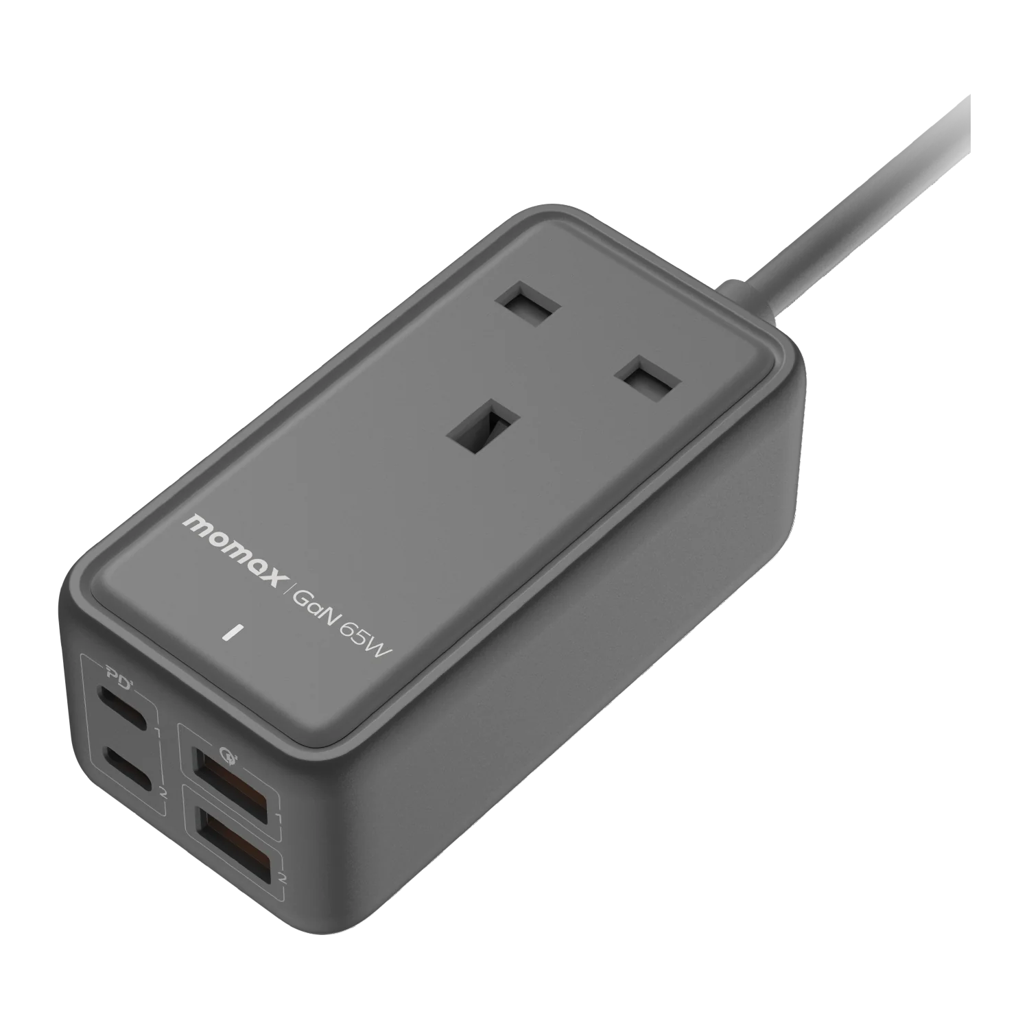 ONEPLUG 65W GaN EXTENSION CORD WITCH USB(BK)