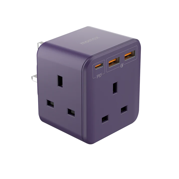 ONEPLUG 3-OUTLET CUBE EXTENSIONWITCH USB(PU)