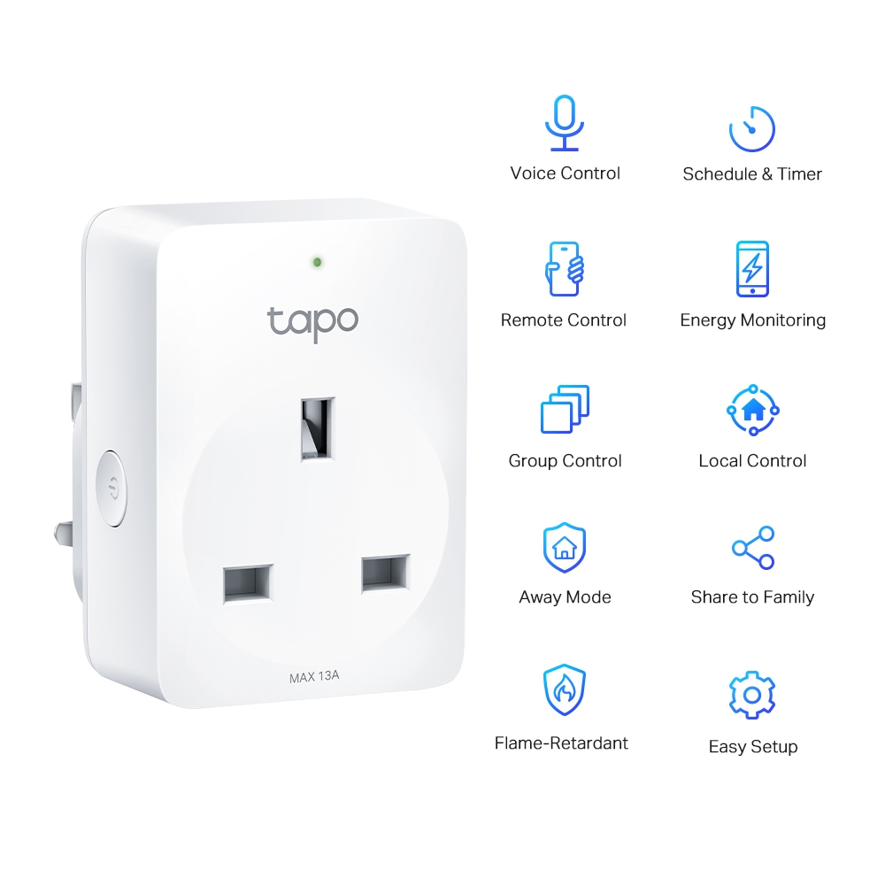 TAPO P110 WIFI SMART PLUG/MONITO (2-PACK) thumbnail 2