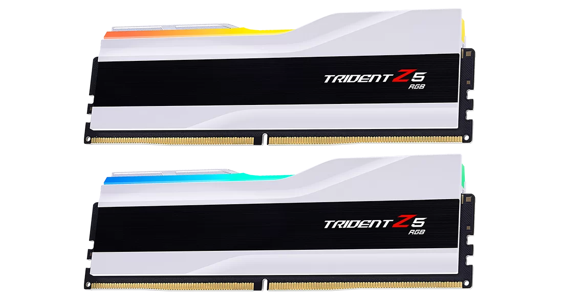 G-SKILL TRIDENT Z5 RGB 64G(32G*2) DDR5 6000MHZ WHITE thumbnail 2