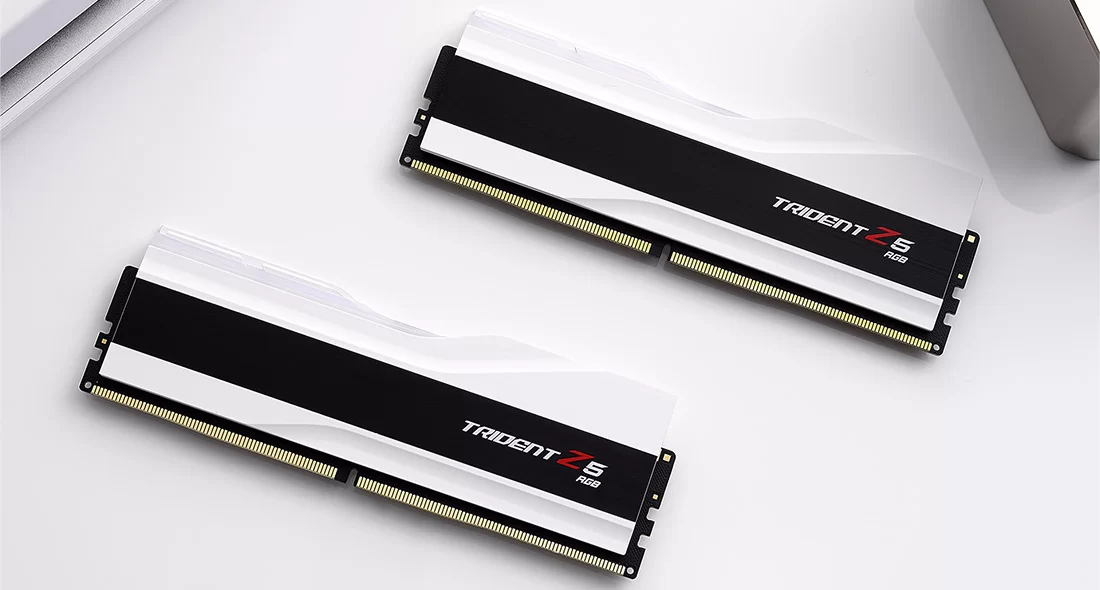 G-SKILL TRIDENT Z5 RGB 64G(32G*2) DDR5 6000MHZ WHITE thumbnail 4