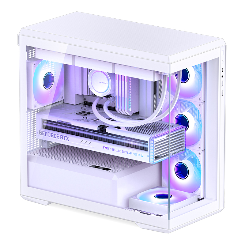 D301 M-ATX WINDOWS SIDE CASE W/TYPE-C WHITE