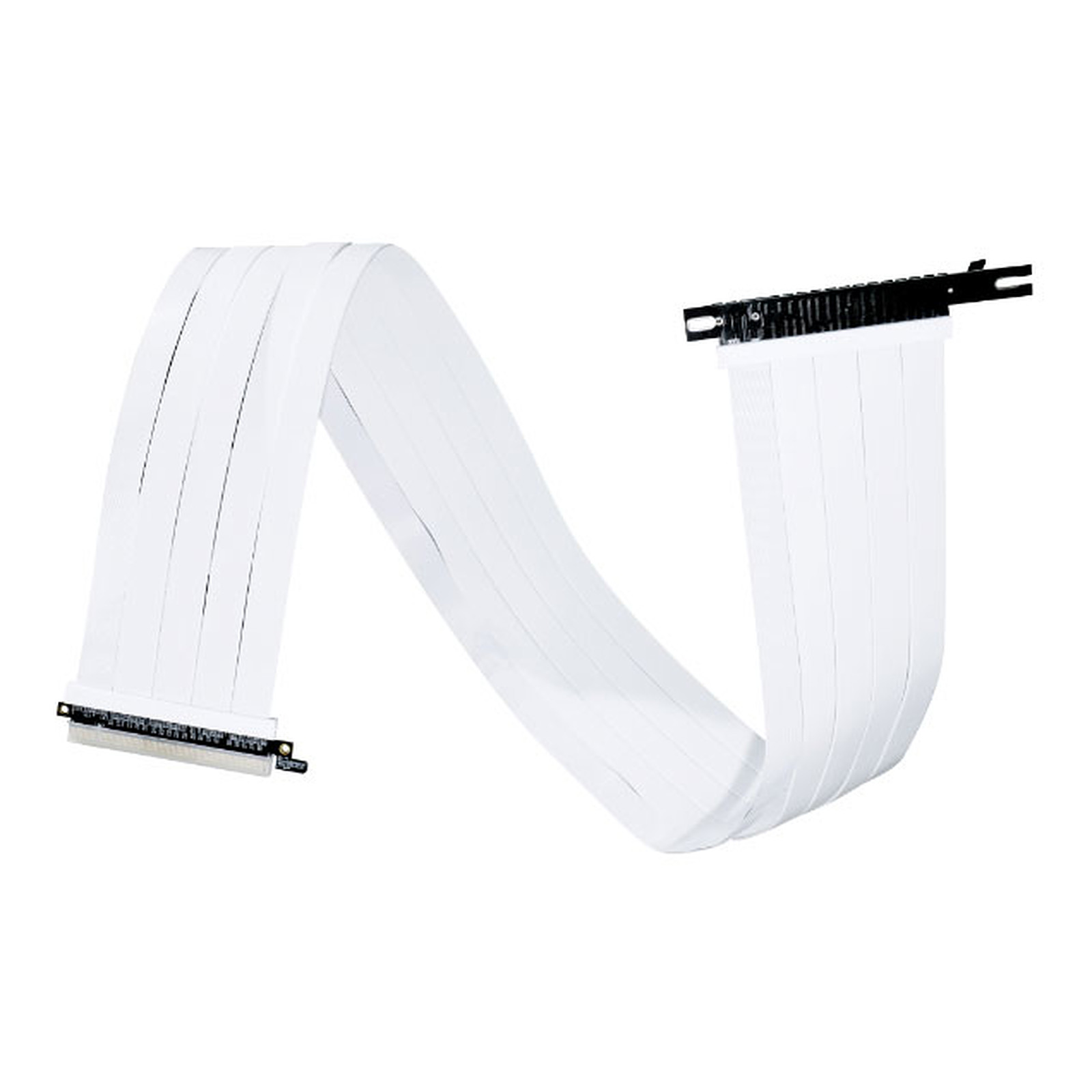 900MM PCIE 4.0 RISER CABLE WHITE