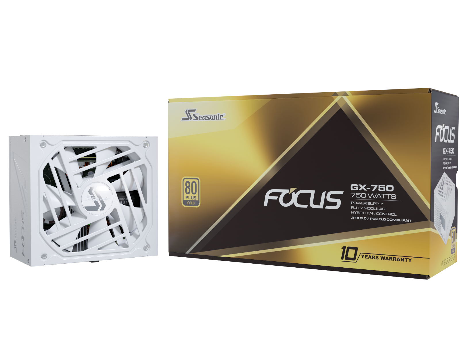 FOCUS 80 PLUS GOLD GX750-ATX3.0 WHITE