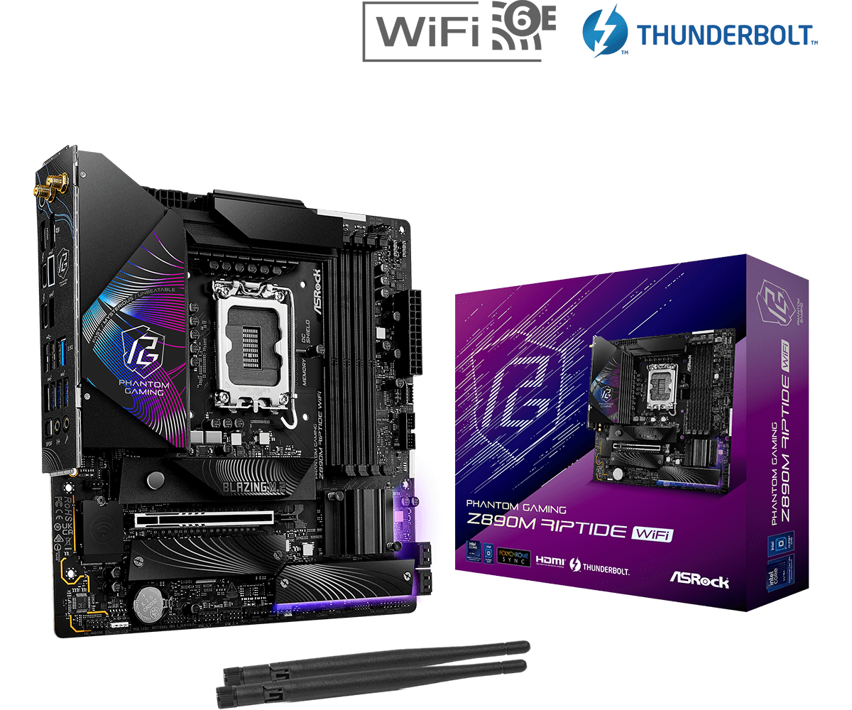 Z890M RIPTIDE WIFI