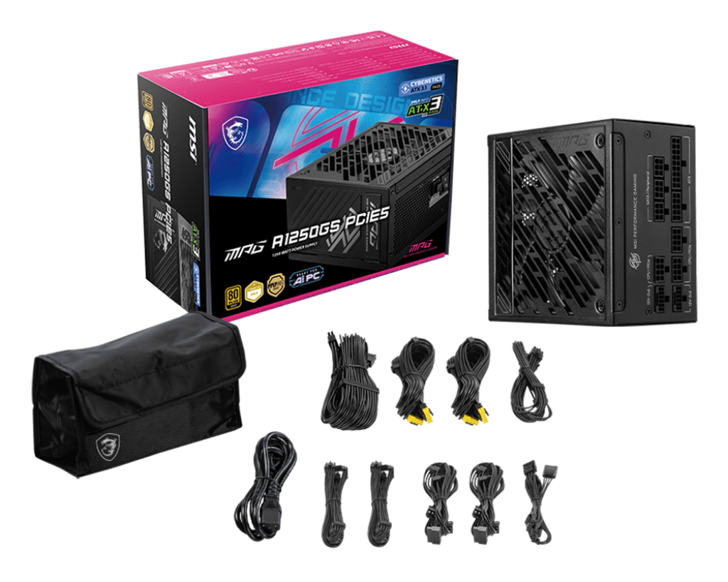 MSI MPG A1250GS PCIE5 thumbnail 4
