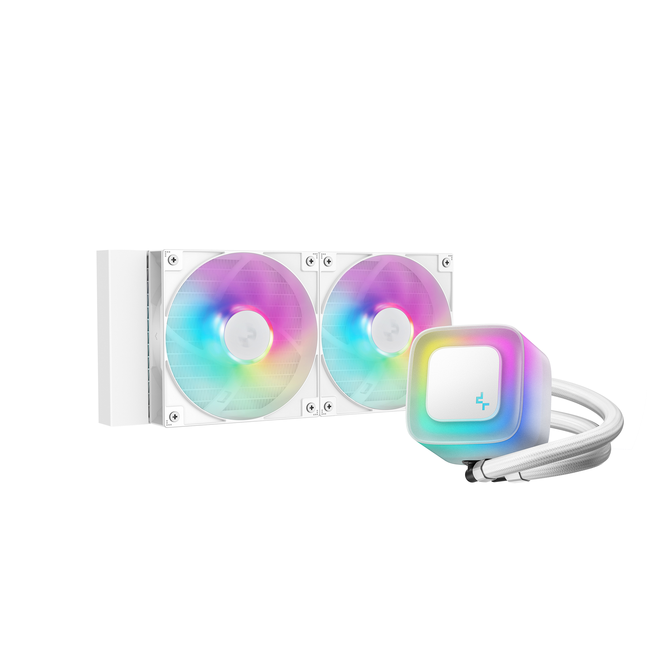 LE240 V2  240MM ARGB LIQUID CPU COOLER WHITE