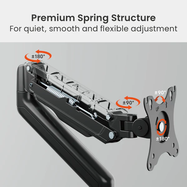 ELEMENTAL MONITOR ARMS BLACK (SINGLE) thumbnail 6