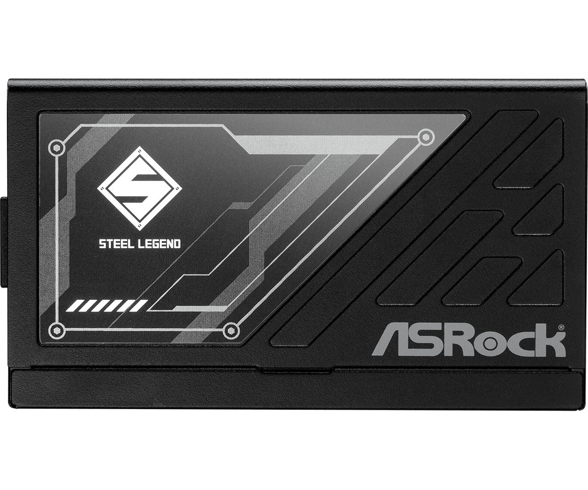 ASROCK STEEL LEGEND 850W GOLD ATX 3.1 PSU BLACK thumbnail 5