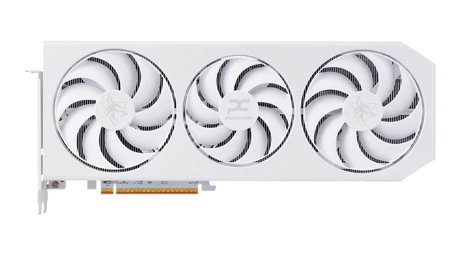 RX9070XT HELLHOUND SPECTRAL WHITE 16GB GDDR6 thumbnail 3