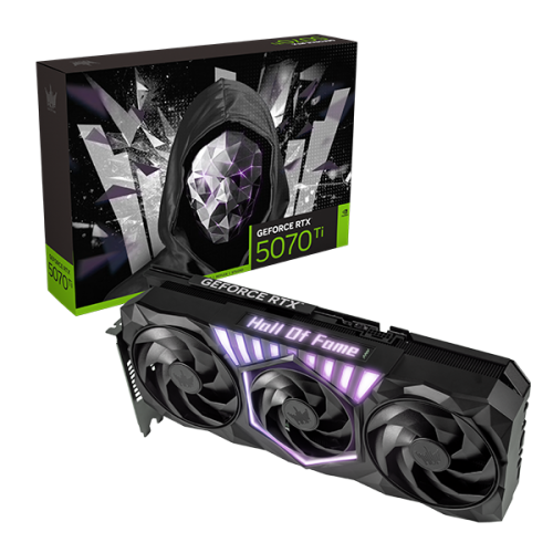 GALAX RTX5070TI HOF GAMING OC16GB GDDR7 BLACK thumbnail 11