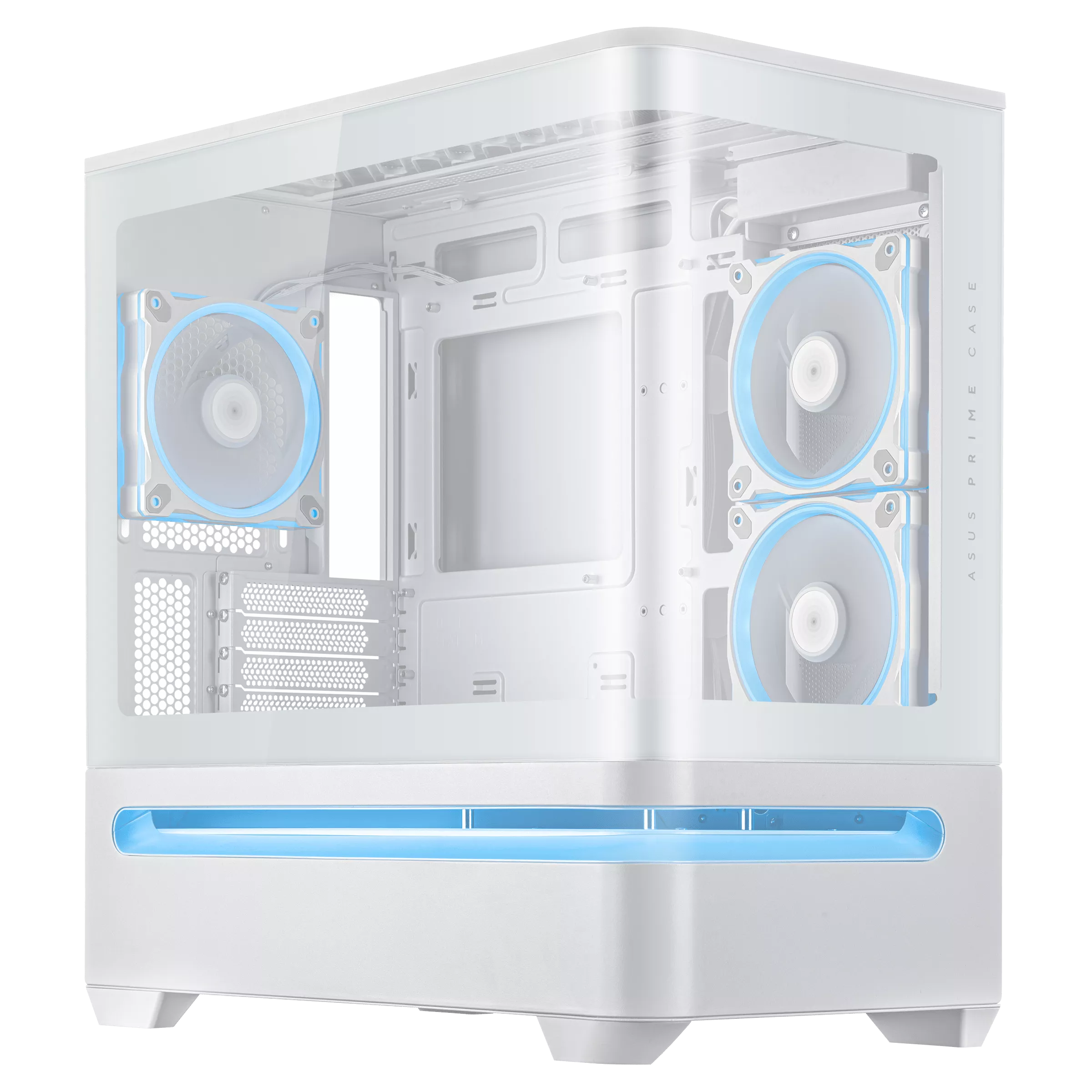 PRIME AP202 TG ARGB MATX CASE WHITE