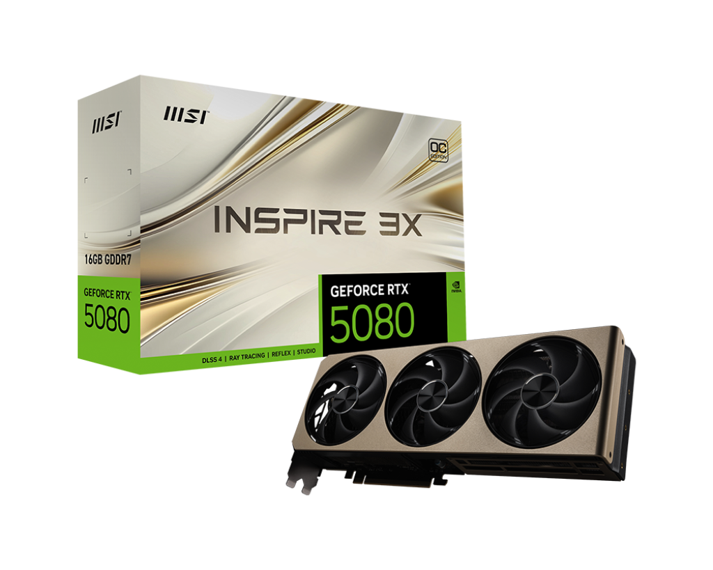RTX5080 INSPIRE 3X OC 16GB GDDR7