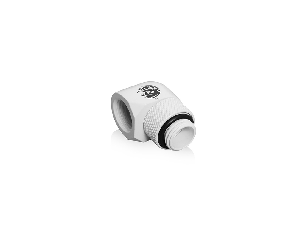 G1/4"Deluxe White Rotary 90-Degree IG1/4" Extender