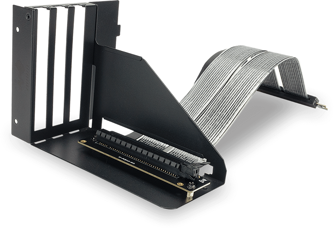PCI-E RISER CABLE 4.0 W/BRACKET