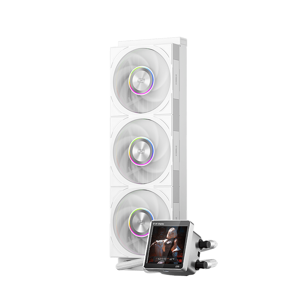 PC COOLER DT360 ARGB DISPLAY WHITE thumbnail 8