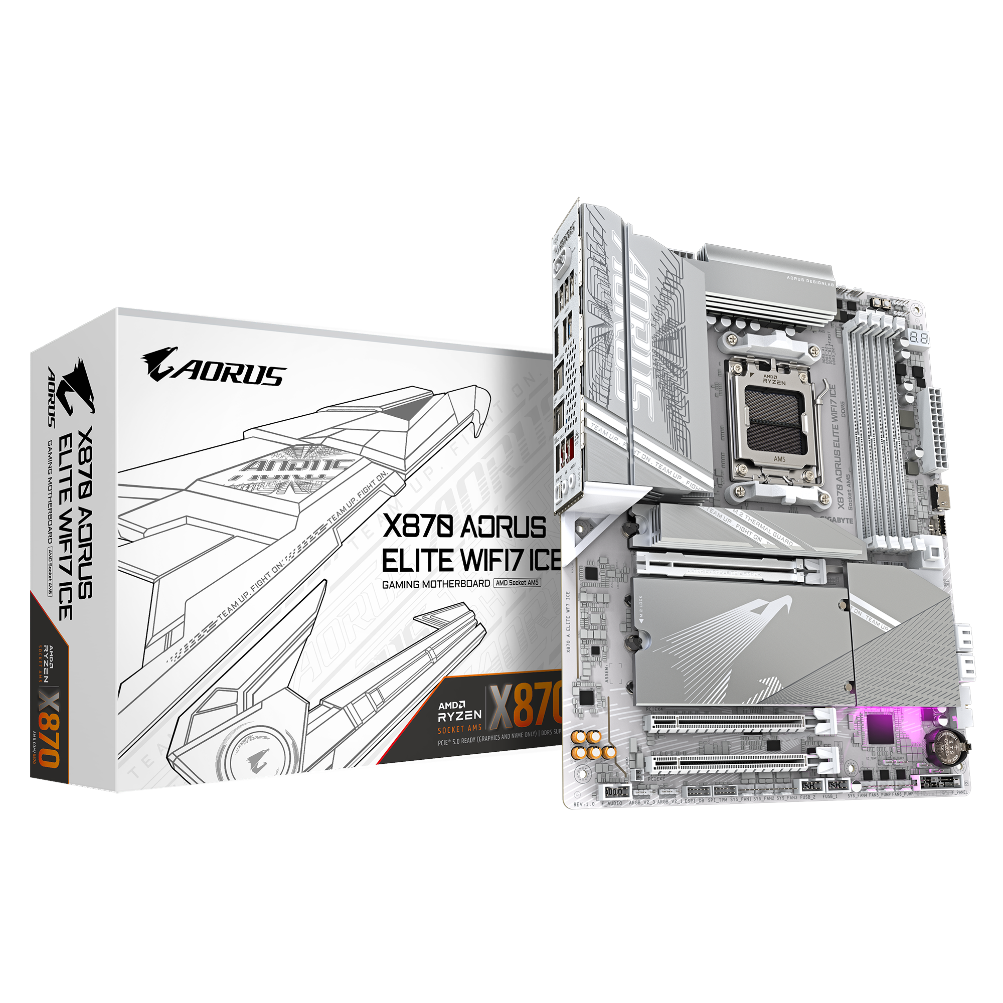X870 AORUS ELITE WIFI7 ICE
