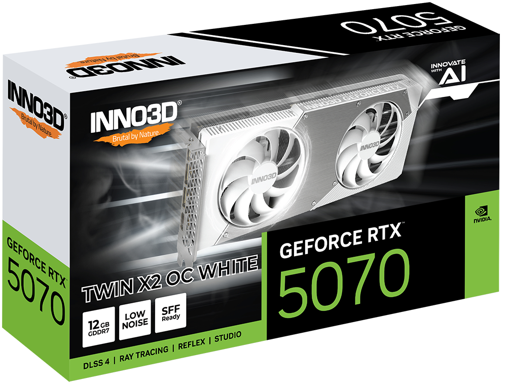RTX5070 X2 OC 12GB GDDR7 WHITE