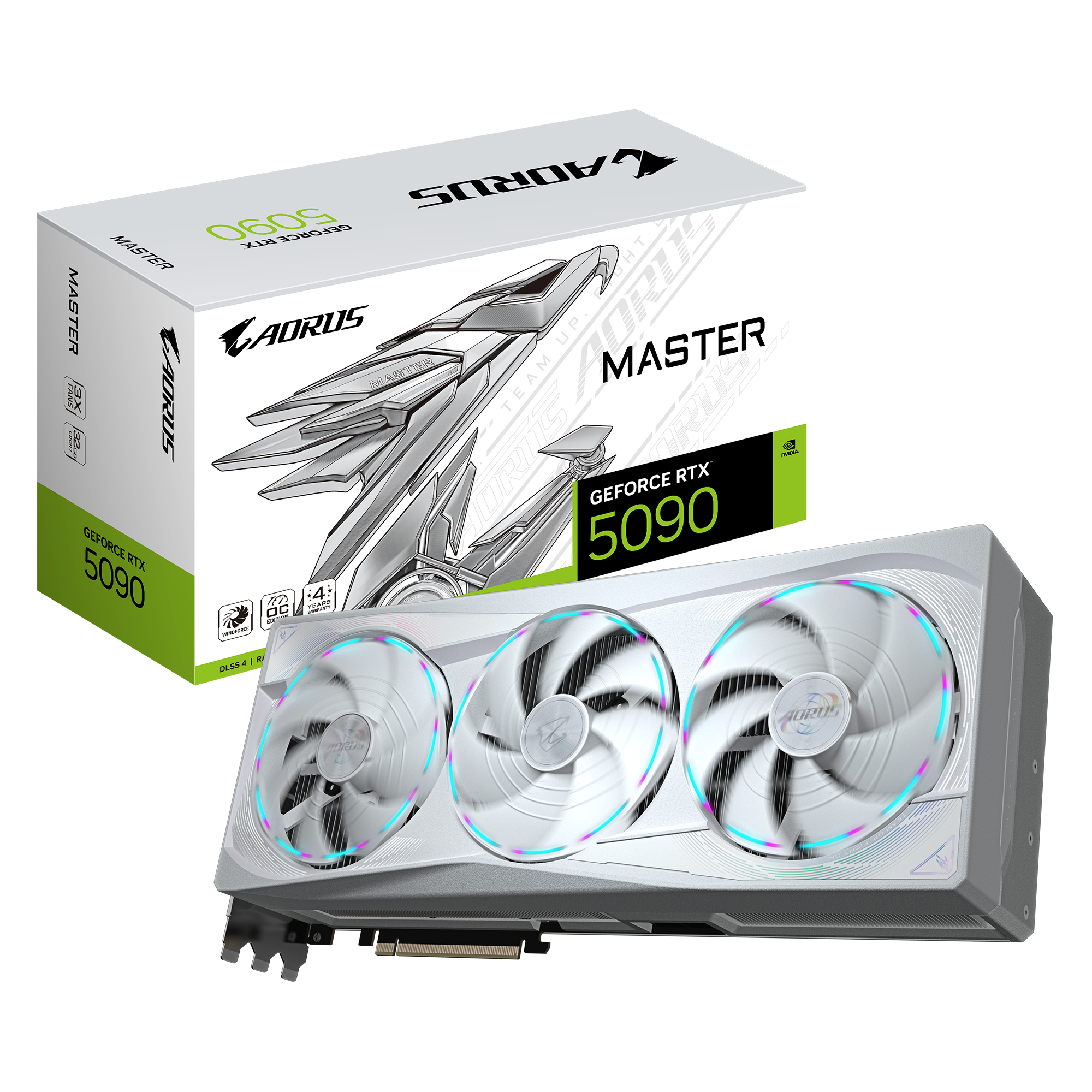 RTX5090 AORUS MASTER ICE 32GB GDDR7