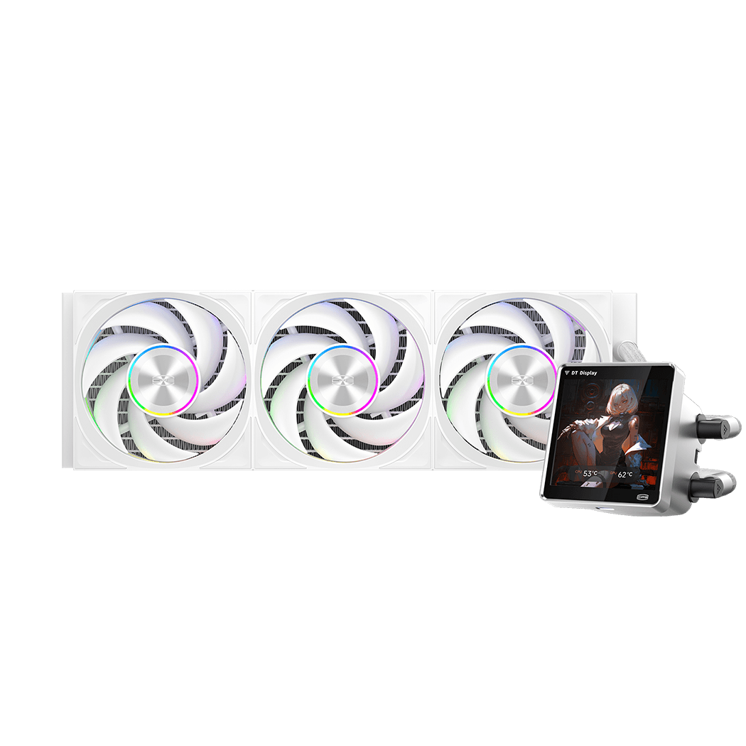 PC COOLER DT360 ARGB DISPLAY WHITE thumbnail 7