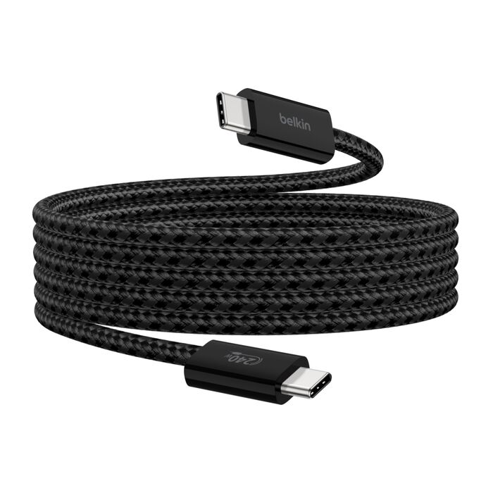 BoostCharge USB-C至USB-C編織連接線(240W/1.5米/2PK)