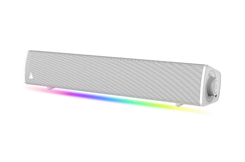 BLASTER GS3 COMPACT RGB GAMING SOUNDBAR (WHITE)