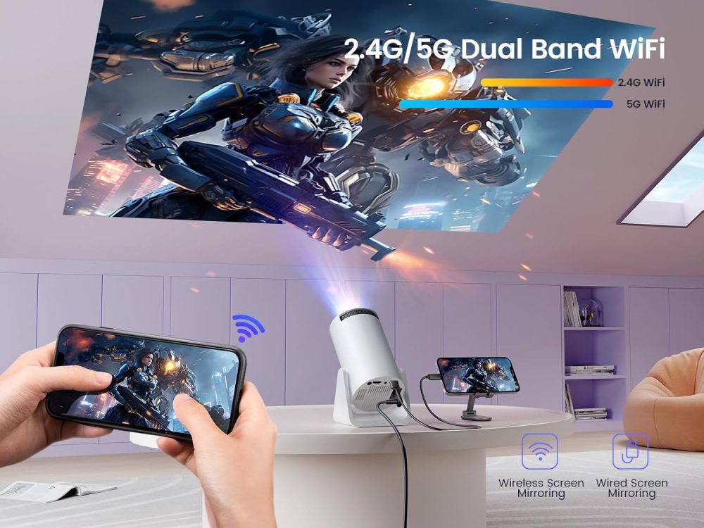 YABER C450 超迷你雲台智能投影機 thumbnail 6