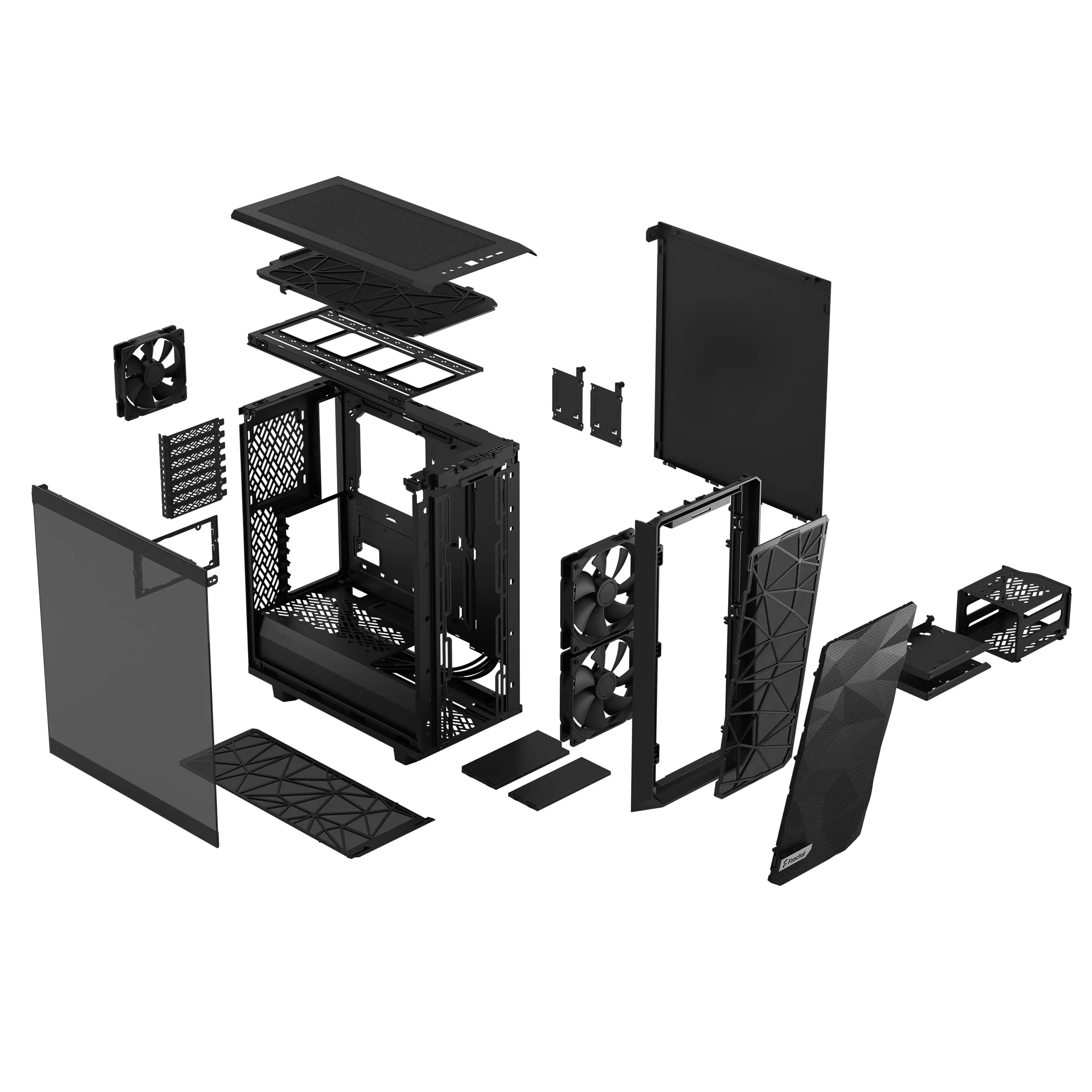 FRACTAL DESIGN MESHIFY 2 COMPACT BLACK LIGHT TG thumbnail 18