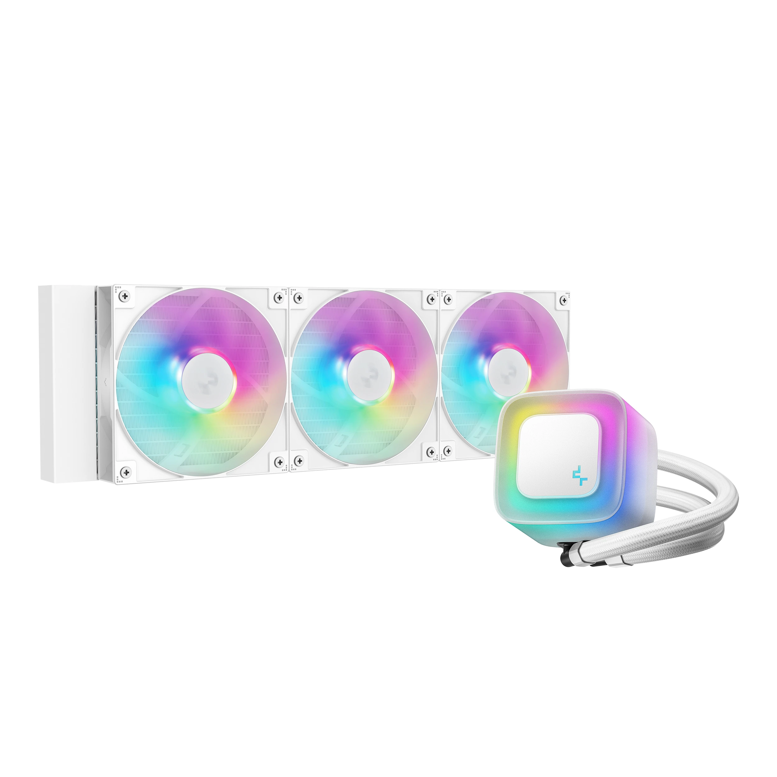 LE360 V2 360MM ARGB LIQUID COOLER WHITE