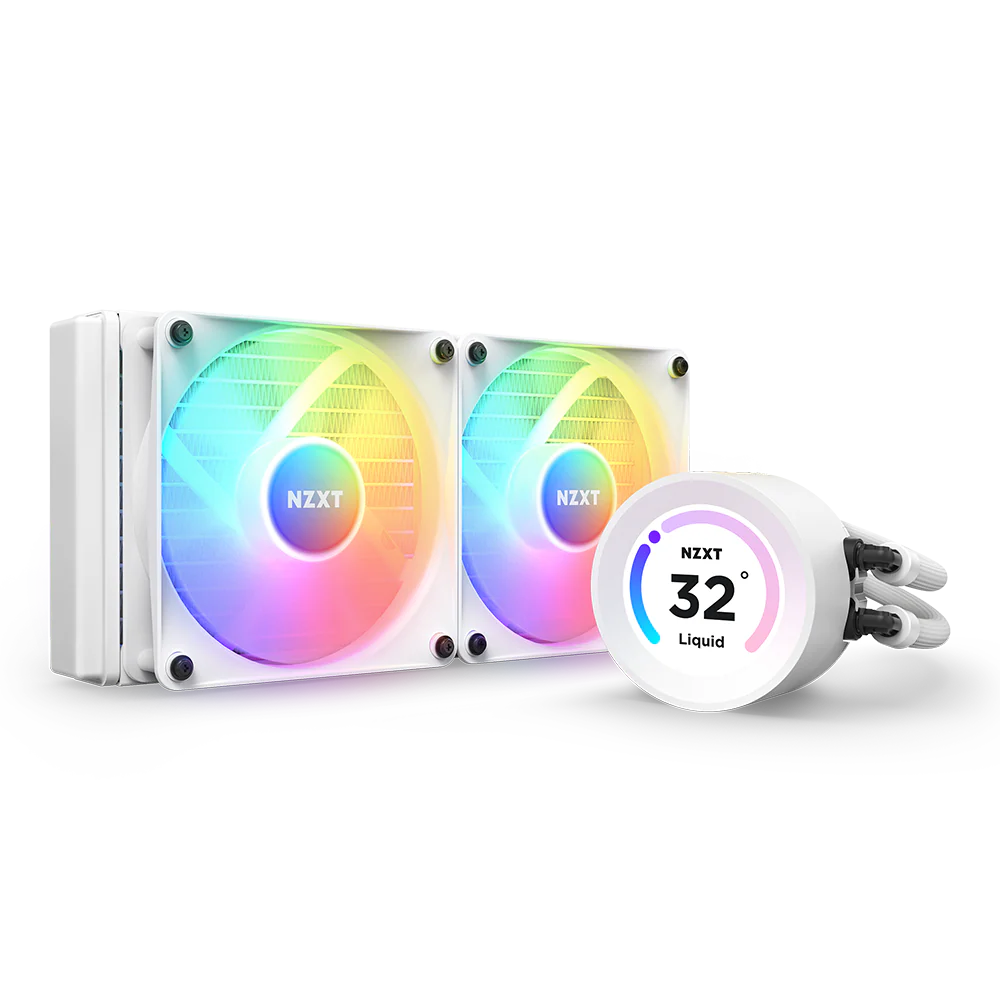 KRAKEN ELITE 240 RGB WATER COOLING WHITE