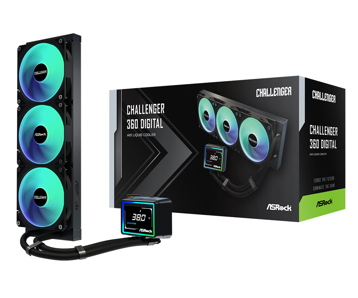 CHALLENGER 360 DIGITAL ARGB BLACK
