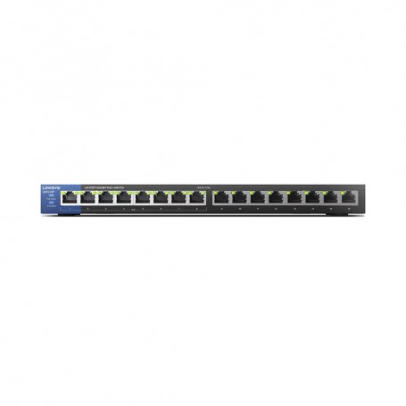 LINKSYS 16-Port Business Desktop Gigabit PoE+ Switch thumbnail 2