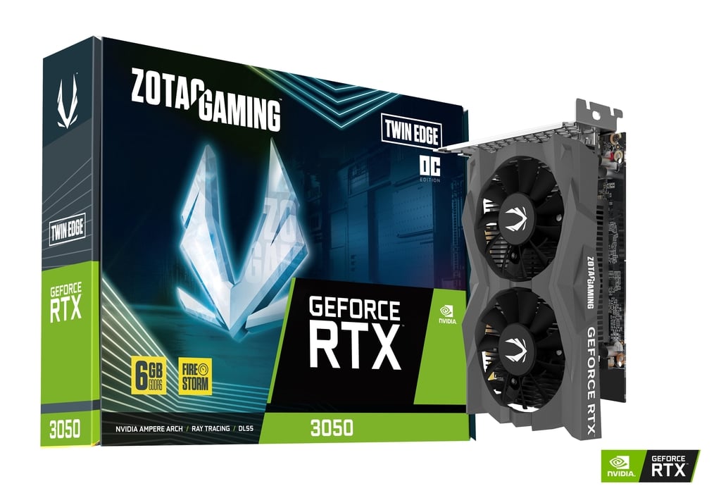 ZOTAC GAMING RTX3050 6GB GDDR6 TWIN EDGE OC