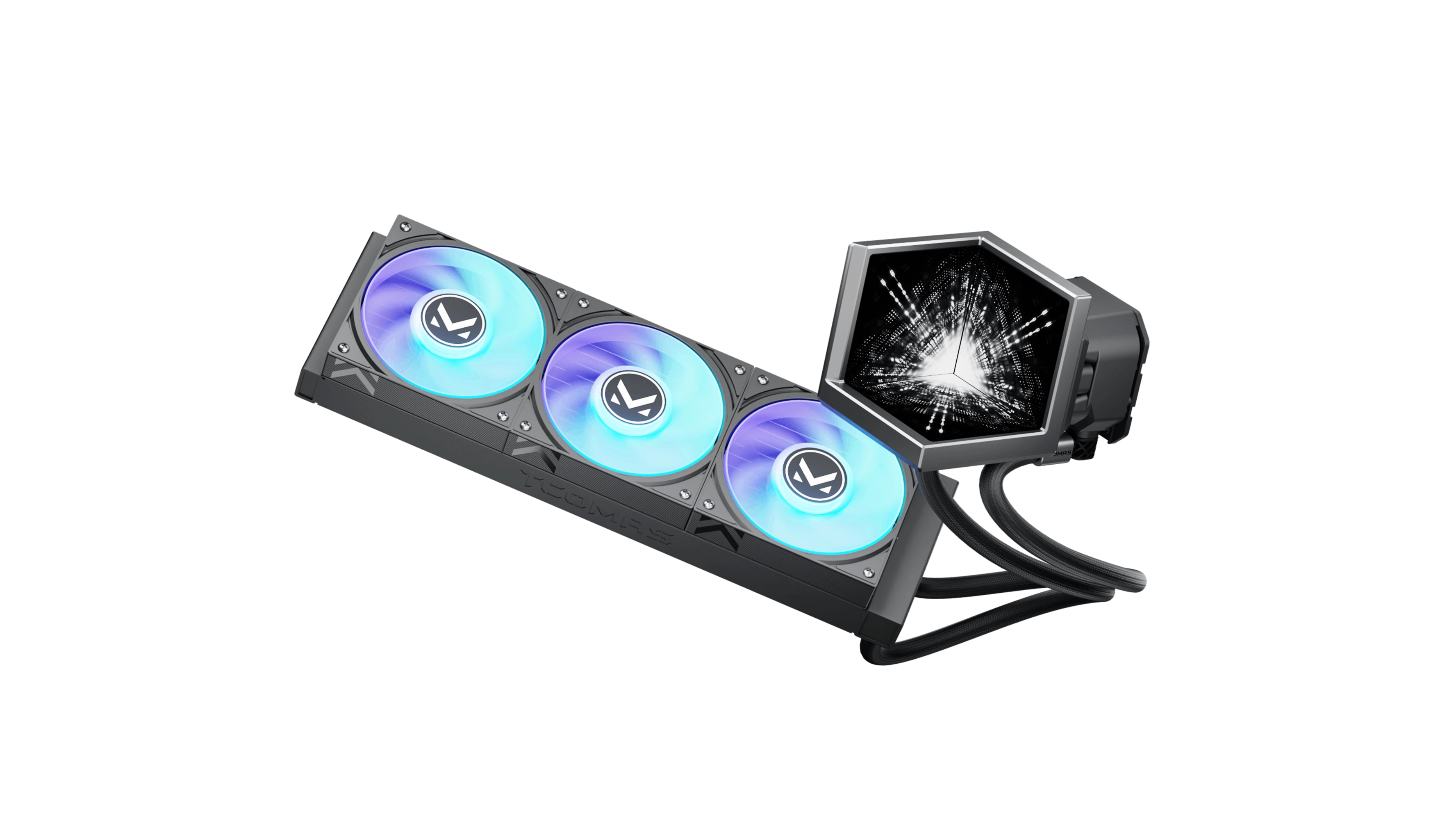 TCOMAS EXIT D3 360 CPU LIQUID COOLER BLACK