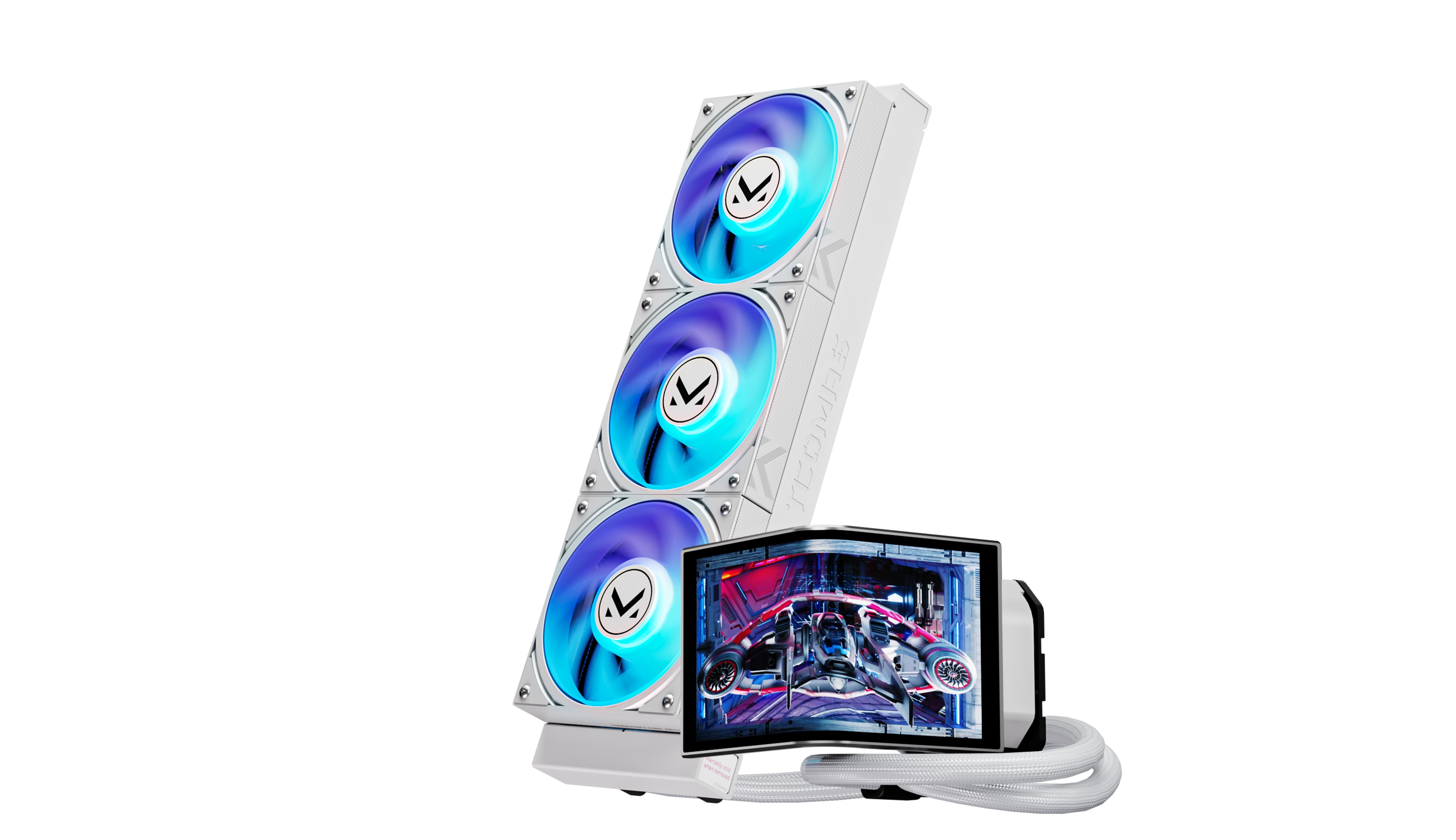 TCOMAS NEOX 360 CPU LIQUID COOLER WHITE thumbnail 2