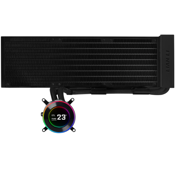 LIAN LI HYDROSHIFT II LCD-C 360N RADIATOR ONLY, NO FAN BK thumbnail 2
