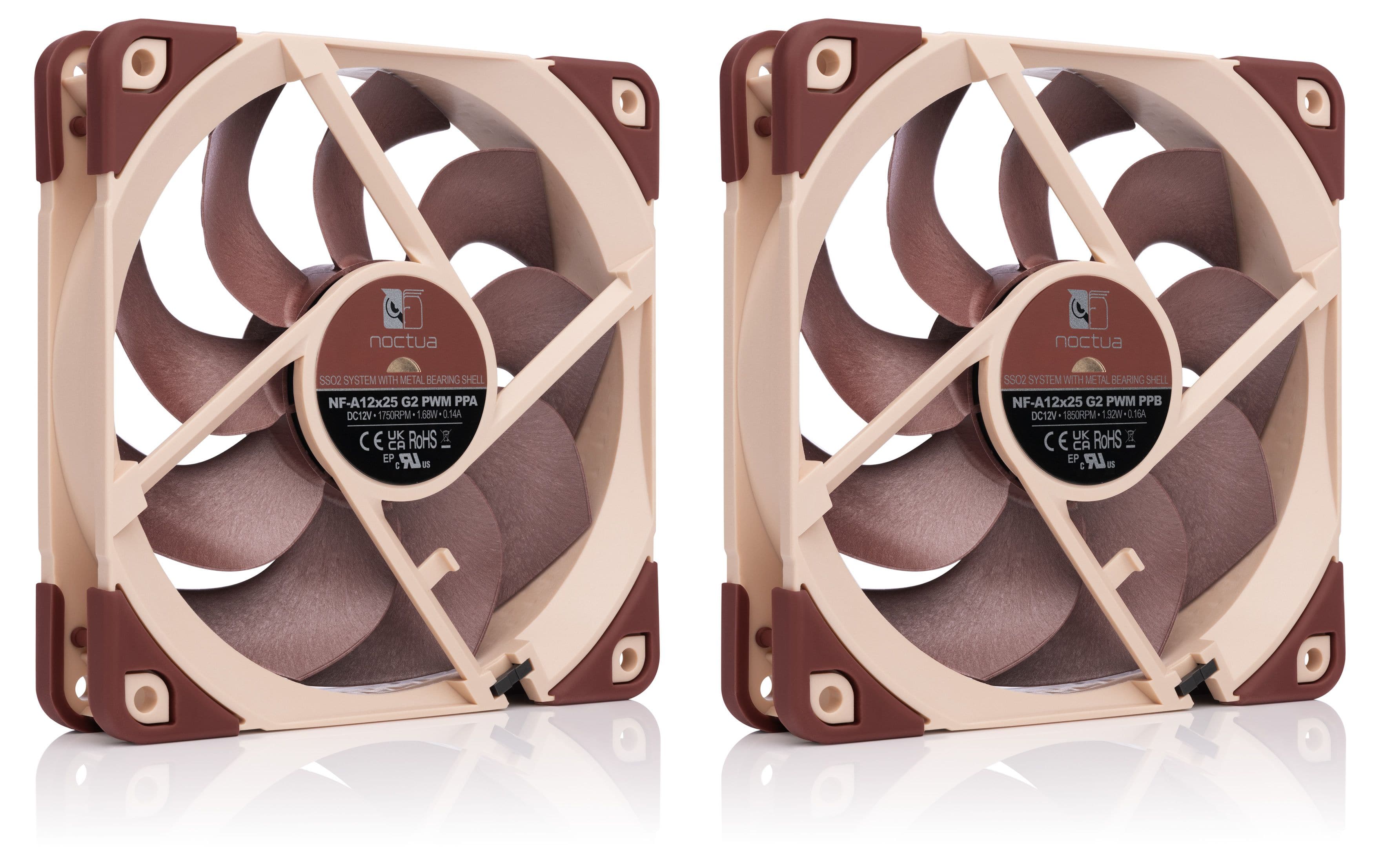 NOCTUA A12X25 G2 SX2-PP DC12V 12025 FAN PPA PPB thumbnail 2