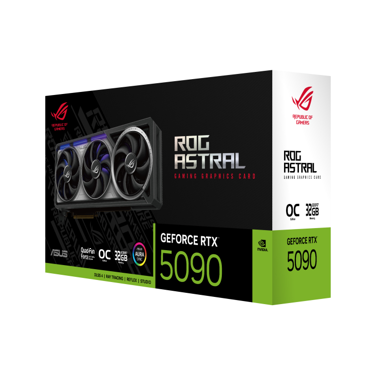 ASUS ROG ASTRAL RTX5090 GAMING OC 32GB GDDR7