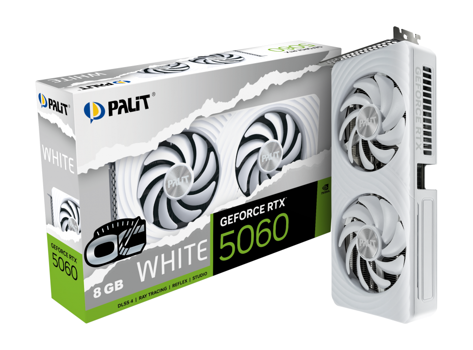 PALIT RTX5060 OC 8GB GDR7 WHITE