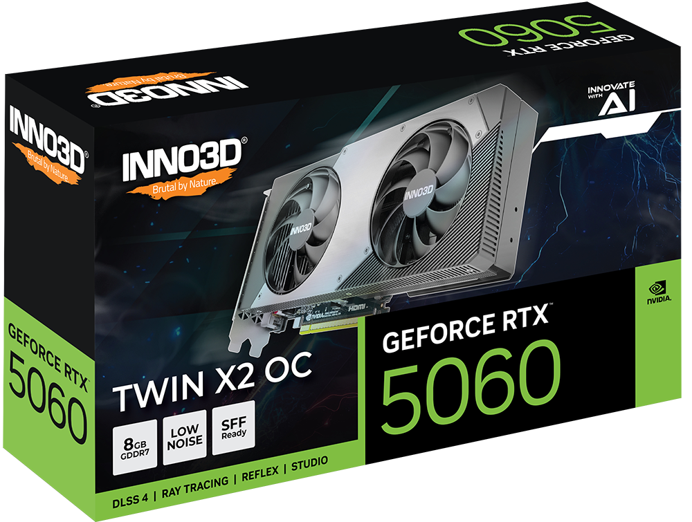INNO 3D RTX5060 X2 OC 8GB GDDR7