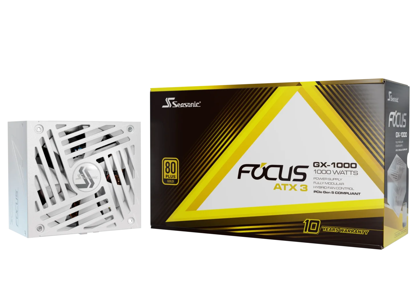 SEASONIC FOCUS GX1000 1000W 80PLUS GOLD WHITE