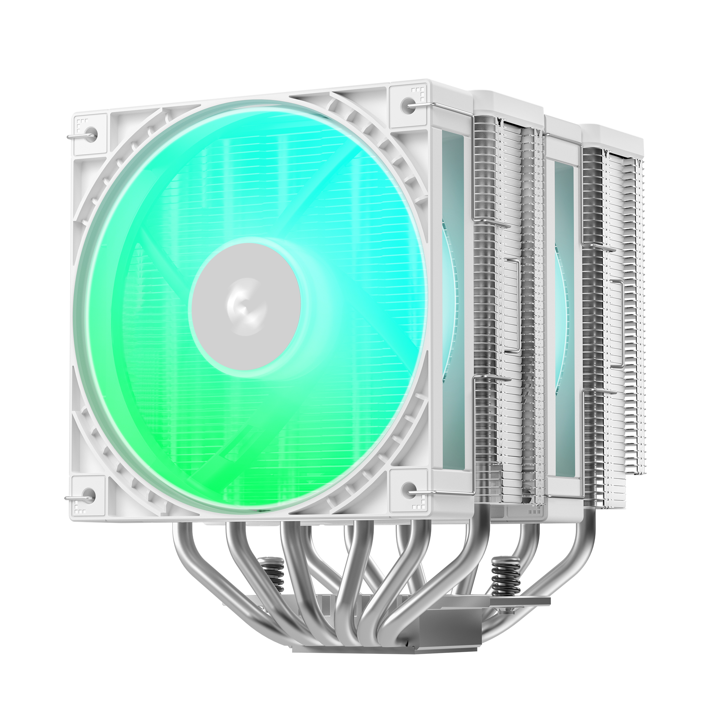 DEEPCOOL AG620 G2 ARGB SIX COPPER HEATPIPES CPU COOLER WH thumbnail 2